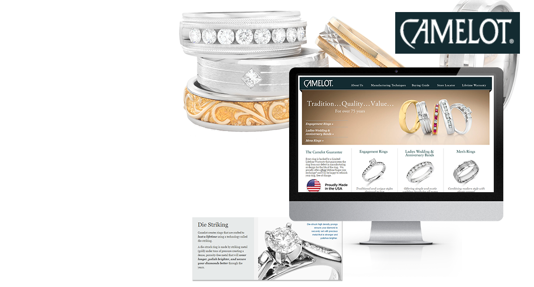 ecommerce website design jewelery store