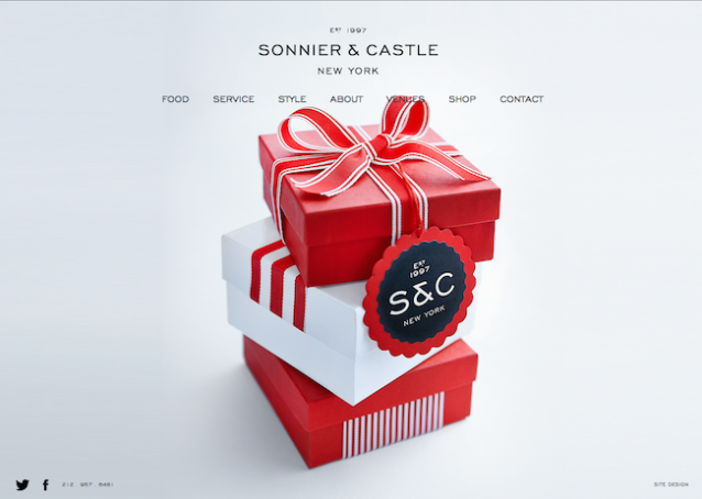 Sonnier & Castle Shopping Website