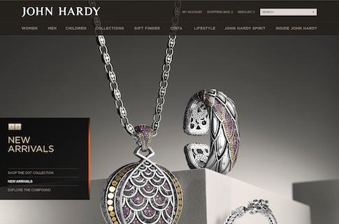 Jewelry Ecommerce Web Design