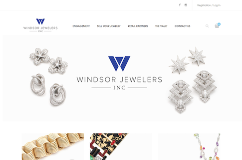 Jewelry Ecommerce Website Design